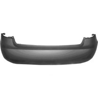 Бампер задній (з отворами під відбивач) Skoda Fabia 2 2007-2014 FPS 5J6807421H