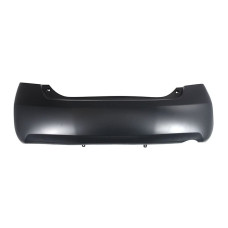 Бампер задній (один вихлоп) Toyota Camry XV40 2006-2011 чорний FPS 5215906909