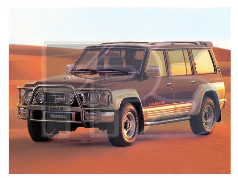 Молдинг лобового скла Nissan Patrol 160 GR60 Y60 80-97 (Icor) по периметру