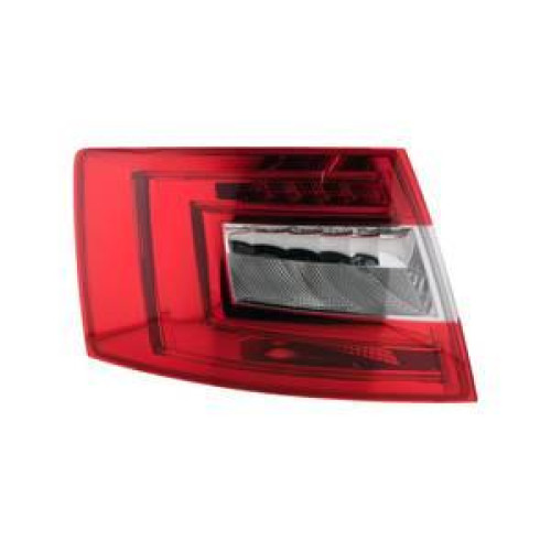 Ліхтар задній лівий Skoda Octavia A7 17 - ліфтбек (Китай) Double LED