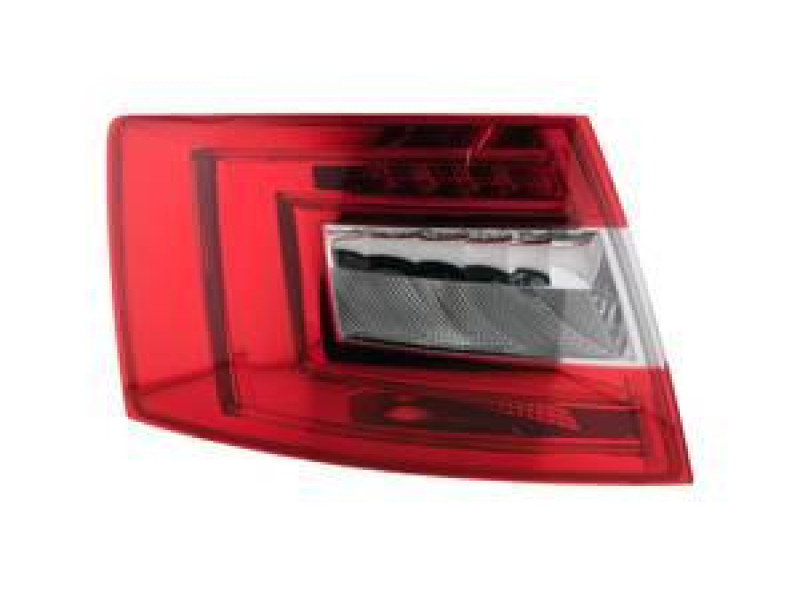 Ліхтар задній лівий Skoda Octavia A7 17 - ліфтбек (Китай) Double LED