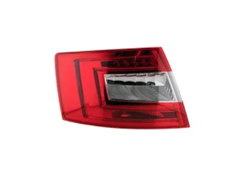 Ліхтар задній правий Skoda Octavia A7 17 - ліфтбек (Китай) Double LED