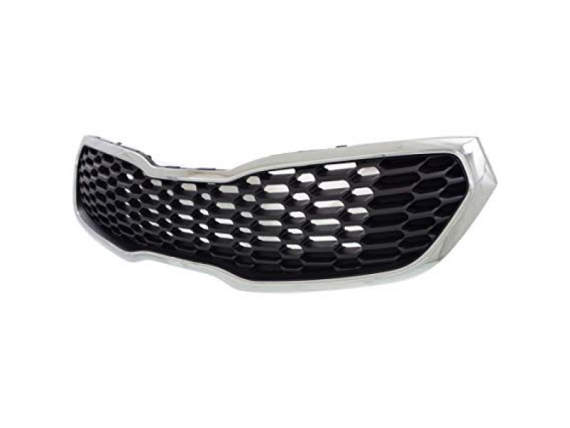 Решітка радіатора Kia Cerato 14-16 (LKQ) хром.накладка 86350A7500