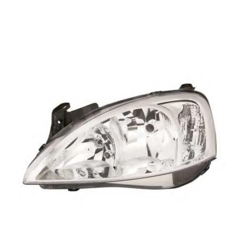 Фара передня ліва Opel Combo, Opel Corsa 01-02 (TYC) ел. рег. 1216000