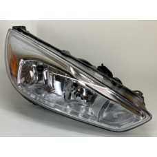 Фара права Ford Focus 3 15-18 (Tempest) ел. хром. (жовта вставка)