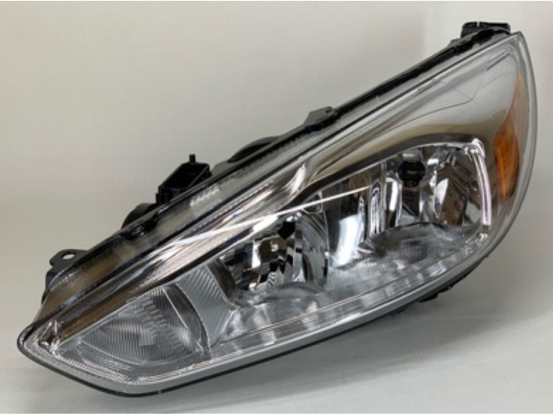 Фара ліва Ford Focus 3 15-18 (Tempest) ел. хром. (жовта вставка)