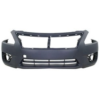 Передній бампер без отворів під парктронік Nissan Altima 2012-2016 FPS