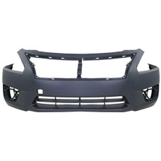 Передній бампер без отворів під парктронік Nissan Altima 2012-2016 FPS