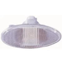 Повторювач повороту на крилі Mitsubishi Lancer 9 04-09 лівий/правий, білий (Depo) 214-1427N-AE MR991187