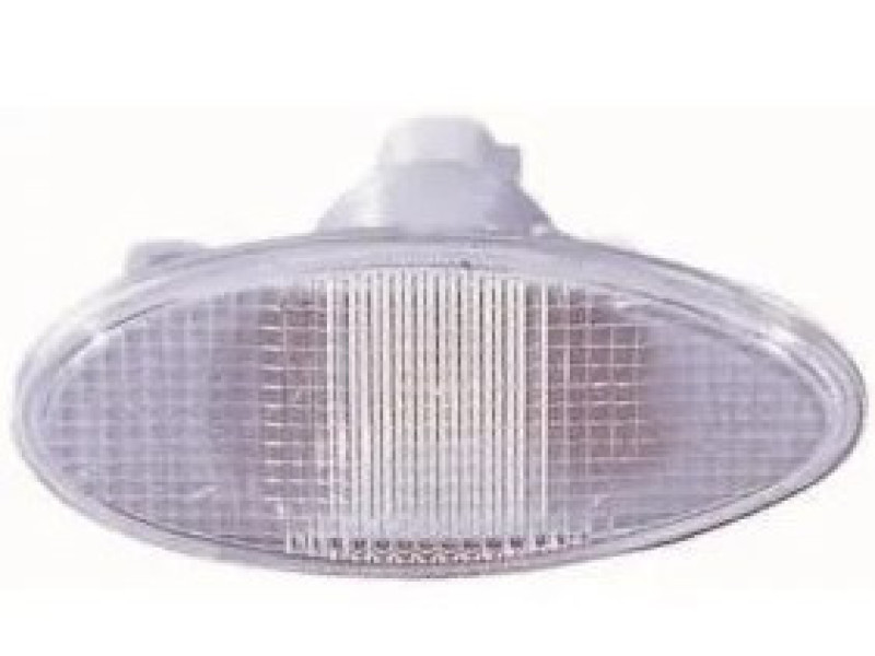 Повторювач повороту на крилі Mitsubishi Lancer 9 04-09 лівий/правий, білий (Signeda) MR991187