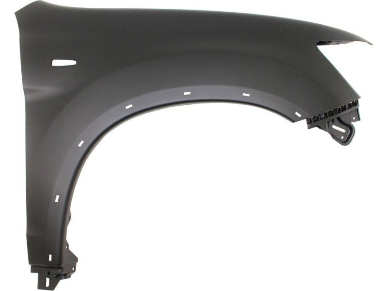 Крило переднє праве Mitsubishi ASX 16-19 (з отв. під рант і повторювач) (FPS) пластик