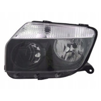 Фара передня Renault Duster 10-15 ліва чорна рамка DEPO 260609877R