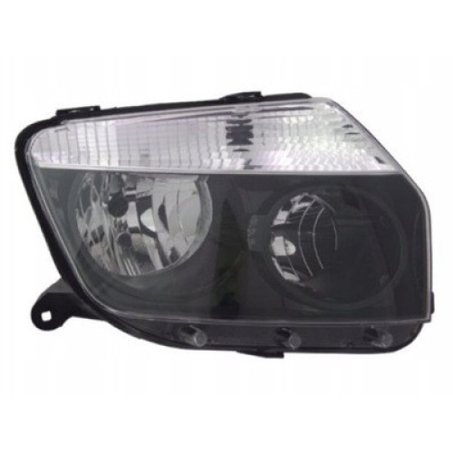 Фара передня права Renault Duster 2010-2015 TYC чорна 260101891R