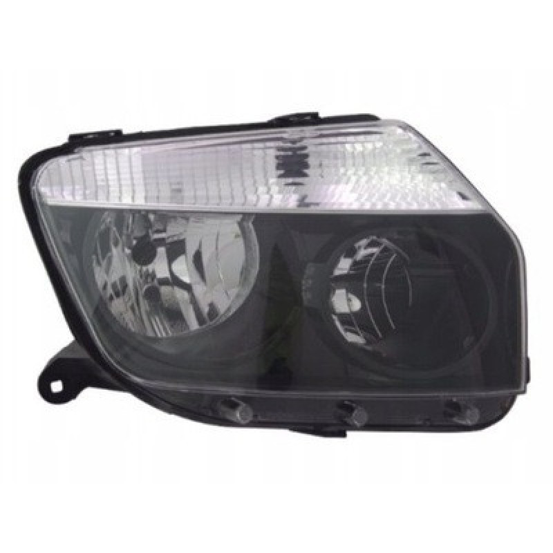 Фара передня права Renault Duster 10-15 (TYC) чорна 260101891R