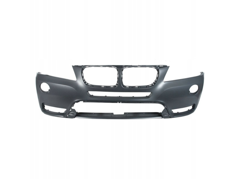 Бампер передній без отвору під омивач BMW X3 F25 2010-2014 Тайвань 51117210451