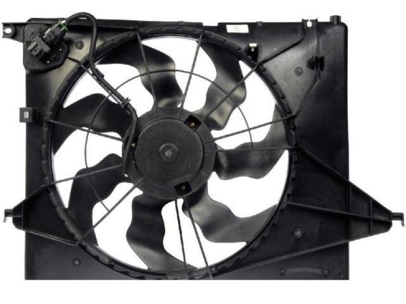 Вентилятор в зборі Hyundai Santa Fe 2 2006-2009