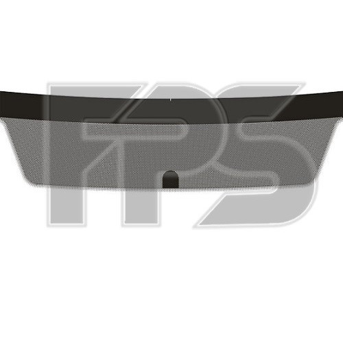 Молдинг лобового скла Ford Transit Connect / Tourneo 02-13 (Icor) 3743ASMV