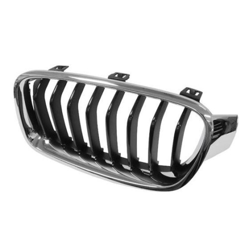 Решітка радіатора ліва BMW 3 F30 2012-2015 (Polcar) 51137260497