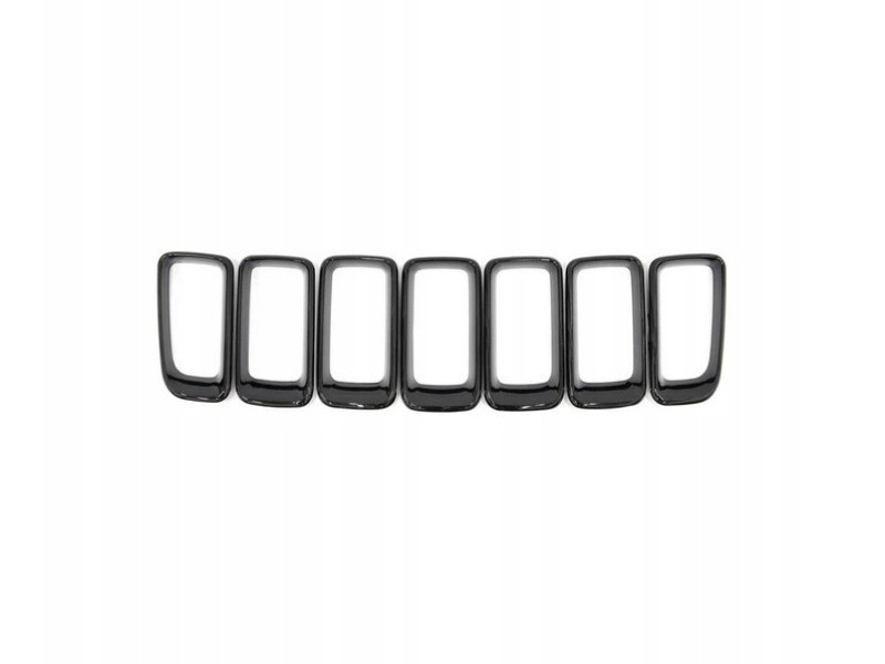 Молдинги решітки радіатора Jeep Compass 11-16 (Signeda) чорні 68192201AA