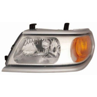 Фара Mitsubishi Pajero Sport 1 00-08 ліва ел./мех. рег. з рамкою DEPO 8301A311HA