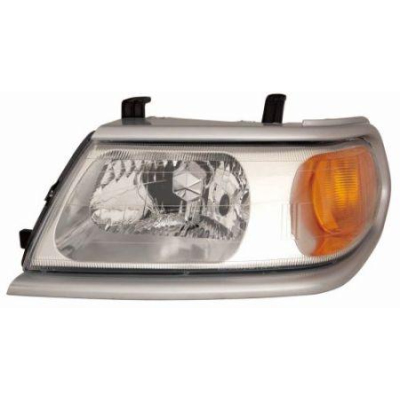 Фара Mitsubishi Pajero Sport 1 00-08 права ел./мех. рег. з рамкою DEPO 8301A312HA