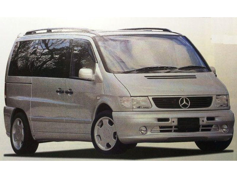 Решітка радіатора Mercedes Vito V-class W638 96-03 (Polcar) 6388880004