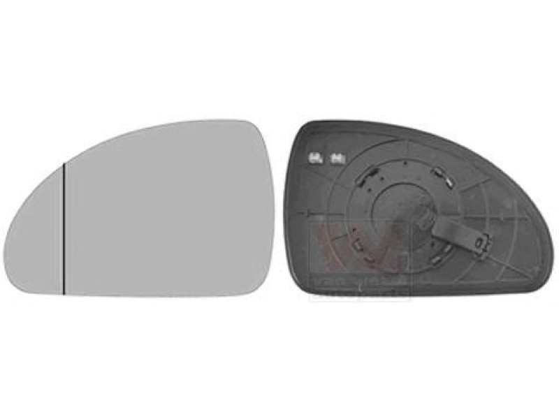 Вкладиш дзеркала лівий Kia Ceed SW (ED) 2007-2012 Alkar 876111H100