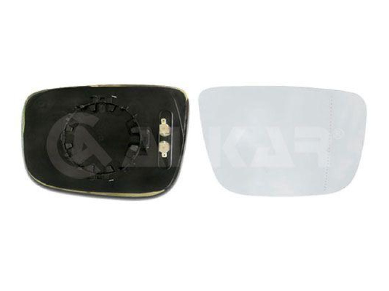 Вкладиш дзеркала правий Volvo XC60 2015-2017 (Alkar) 31424239