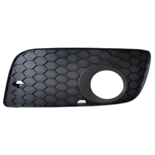 Решітка переднього бампера ліва VW Golf 5 2004-2009 GTi FPS закрита, з отвором 1K0853665S