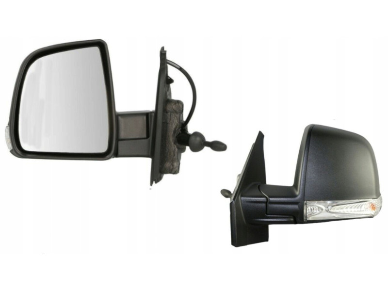 Дзеркало ліве Fiat Doblo 10-23 (Alkar) механічне 735497928