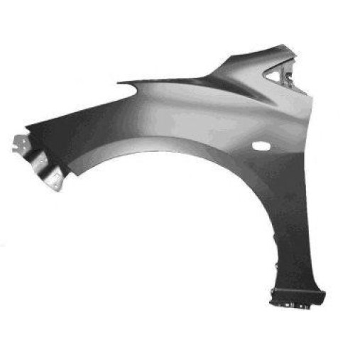 Крило переднє ліве Mazda 2 2007-2011 (з отв. повт., без отв. молд.) FPS D65152211B