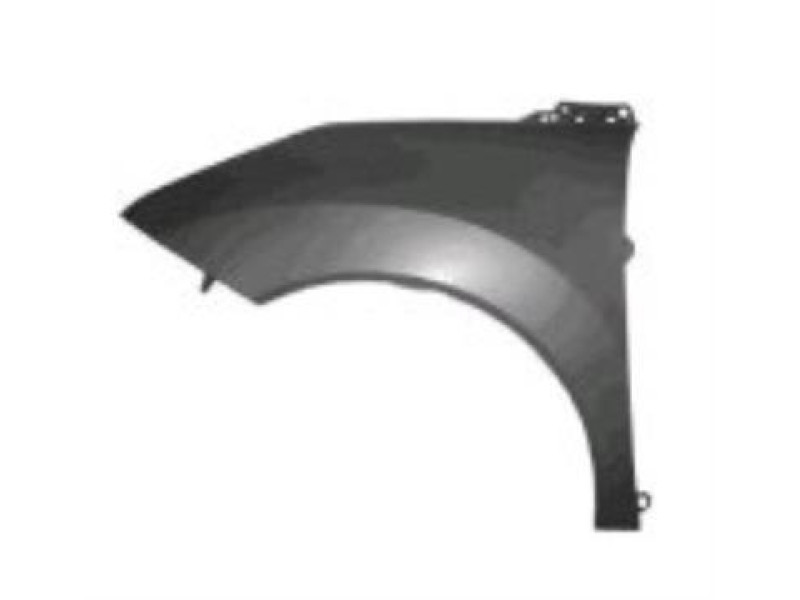 Крило переднє ліве Peugeot 3008 09-16 (FPS) без отвору, пластик 7840W9