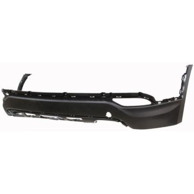 Бампер задній нижня частина (один вихлоп) Hyundai Santa Fe 2012-2016 LKQ 86612-4Z000