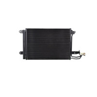 Радіатор кондиціонера VW Caddy 04- (Polcar) 1T0820411A