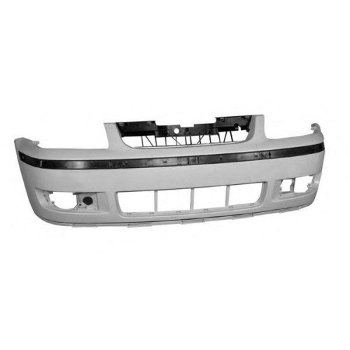 Бампер передній VW Polo (6N2) 1999-2001 Elit 6N0807217EGRU