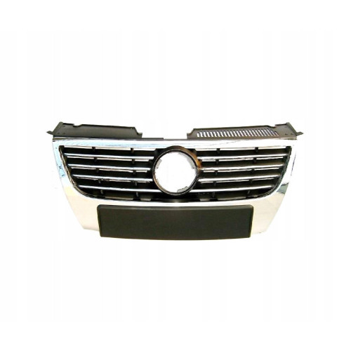 Решітка радіатора VW Passat B6 2005-2010 (Elit) 3C0853651DPWF