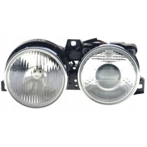 Фара BMW 3 E30 87-91 права DEPO комплект 63121386754