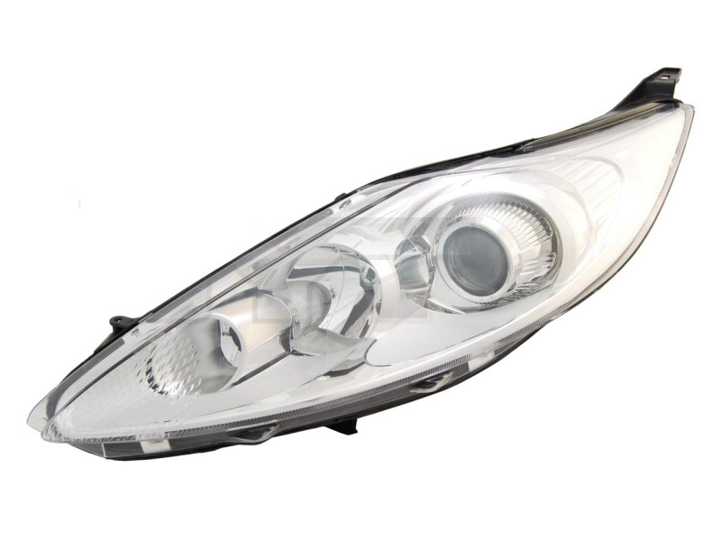 Фара Ford Fiesta 7 09-13 права хром рамка TYC 8A6113W029CE
