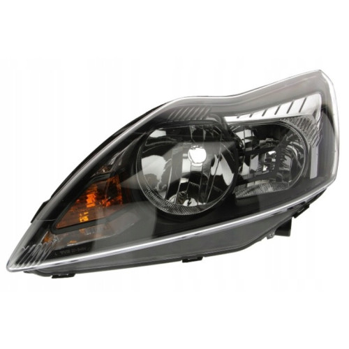 Фара передня Ford Focus 2 2008-2011 ліва черн. рамка TYC 8M5113101CA