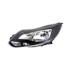 Фара Ford Focus 3 11-14 ліва черн.рамка DEPO 1724803