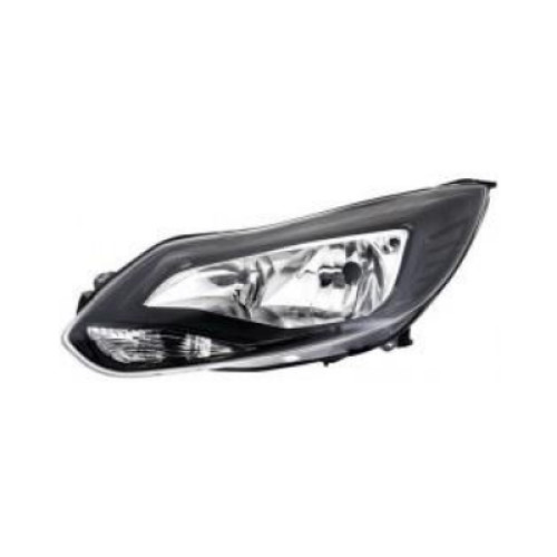 Фара передня Ford Focus 3 2011-2014 ліва черн.рамка DEPO 1724803