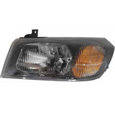 Фара Ford Transit 00-06 права ел.рег. чорна рамка TYC 1140056