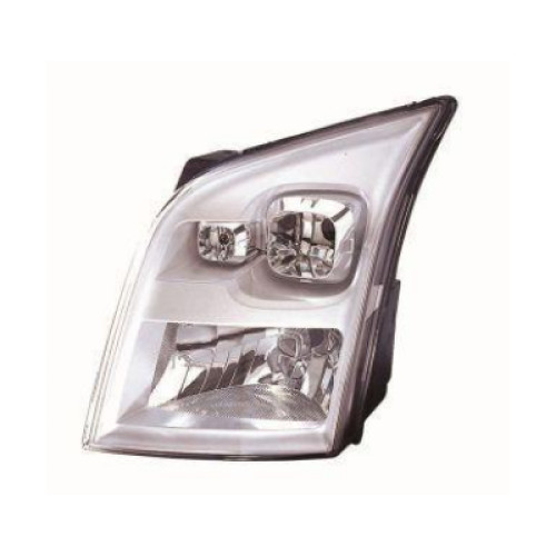 Фара передня Ford Transit 2006-2013 ліва хром рамка TYC 6C1113W030DF