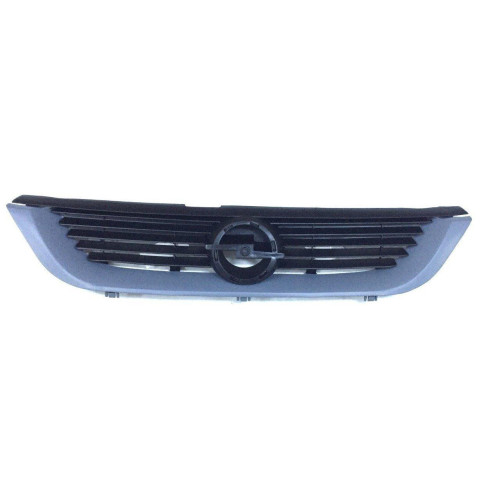 Решітка радіатора Opel Vectra B 1995-2002 (LKQ) чорна/грунт 6320031
