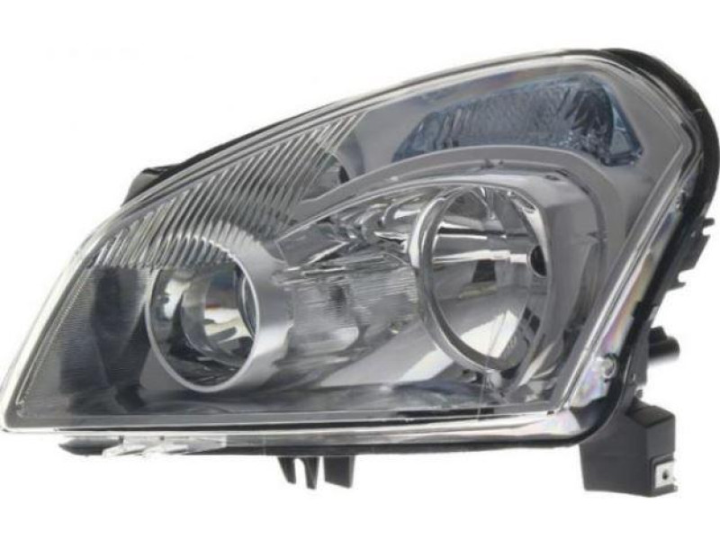 Фара Nissan Qashqai 06-10 ліва електр.рег., сіра рамка TYC 26060JD900