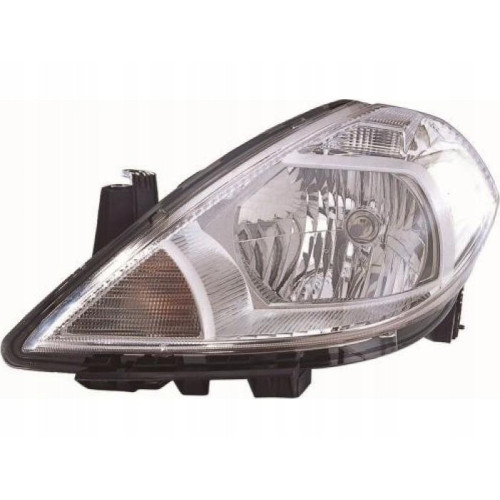 Фара Nissan Tiida (07-12) EUR права ел.рег., Depo 26010EM00A