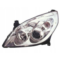 Фара Opel Vectra C 05-08 права хром. рамка TYC 93192378