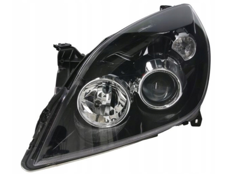 Фара Opel Vectra C 05-09 ліва черн. рамка TYC 93179918