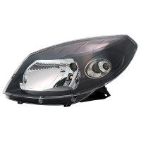 Фара Renault Sandero 08-12 права (FPS) механічний/електрична, чорна 8200526422