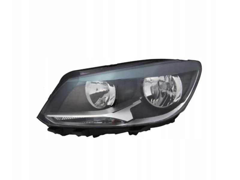Фара VW Caddy 11-15 ліва H7/H15 чорна рамка TYC 1T1941005G
